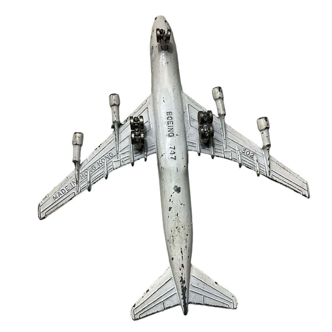 Vintage metal toy planes (please read for condition) - Lear jet, Boeing 747 (half) and a Junkers 87B