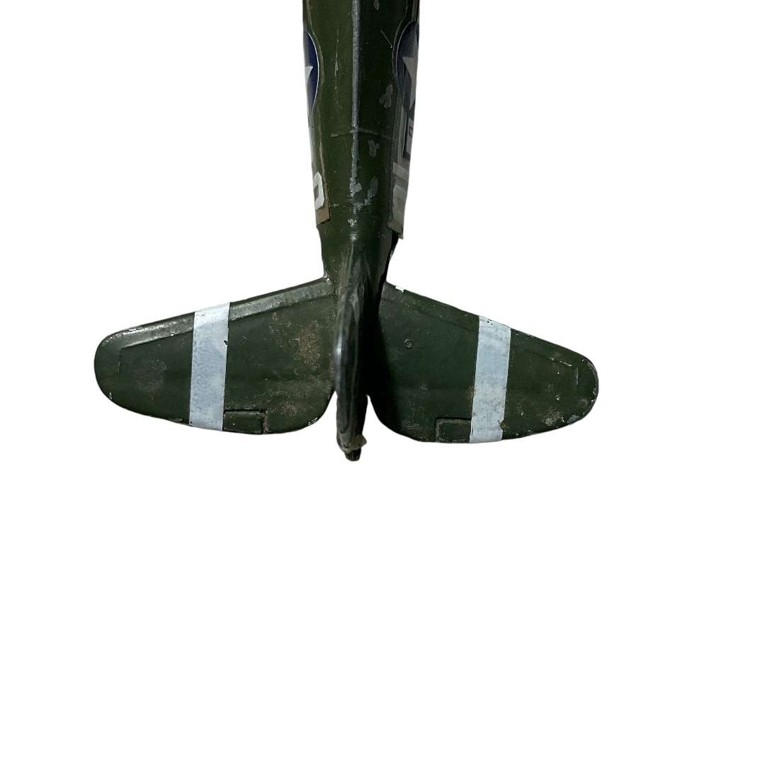 Gorgeous vintage metal toy plane - P-47D Thunderbolt made by Lintoy