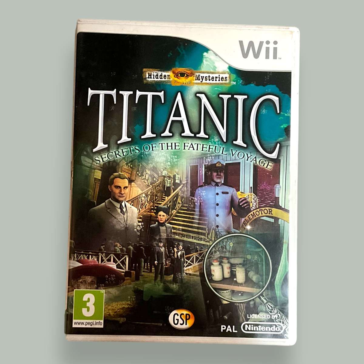 3 x Wii Games - Titanic, an Agatha Christie mystery, and Ultimate Alliance