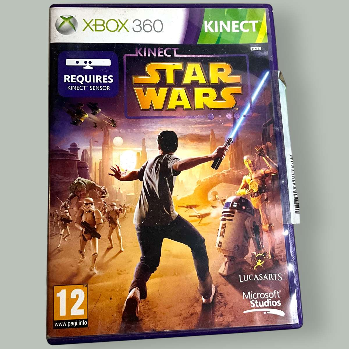 3 x Xbox 360 kinetic games  Kinect Adventures, Kinect Joyride and Kinect Star Wars