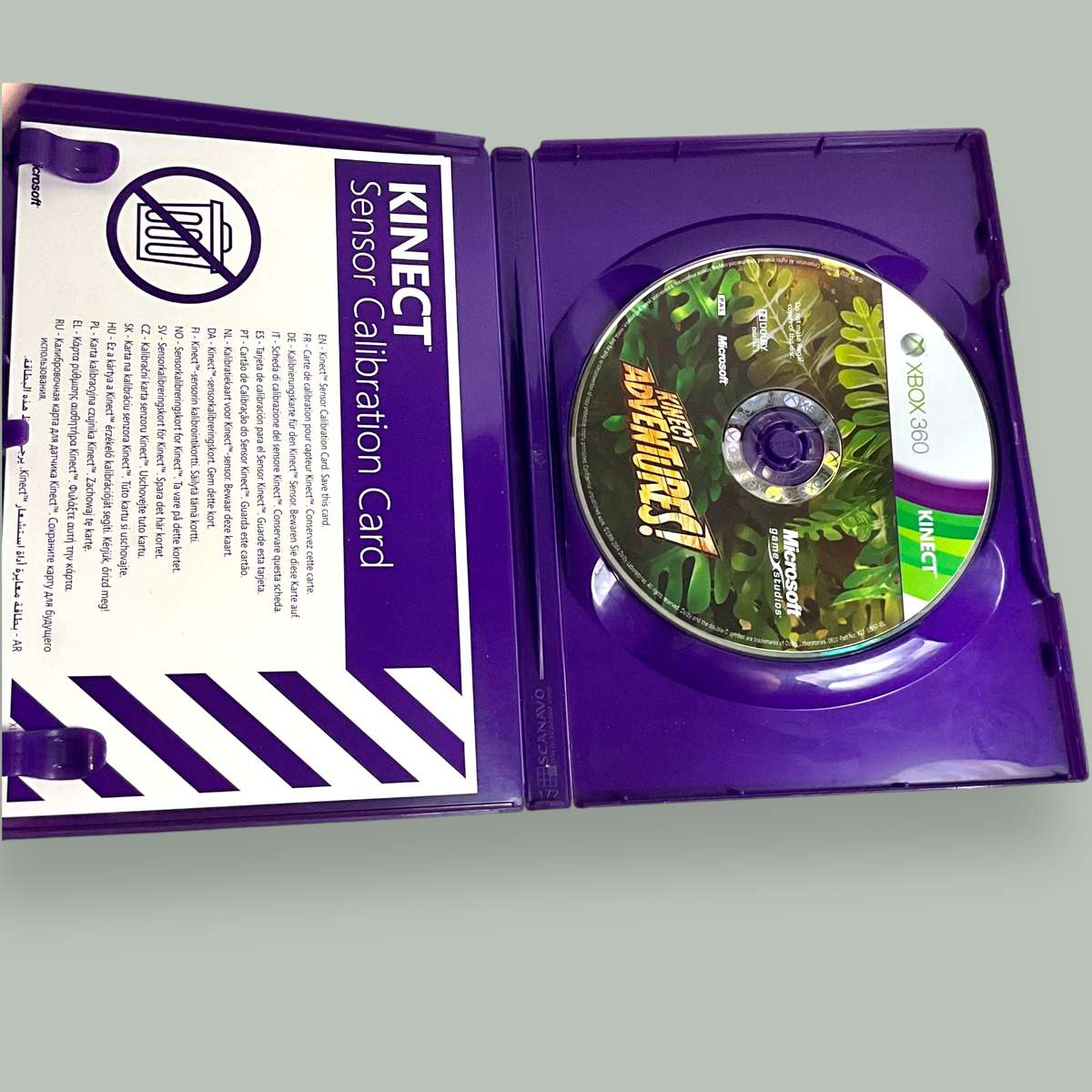 3 x Xbox 360 kinetic games  Kinect Adventures, Kinect Joyride and Kinect Star Wars