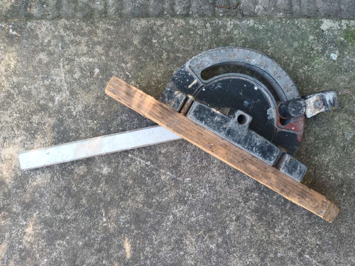 VINTAGE Table Saw Miter Gauge Square