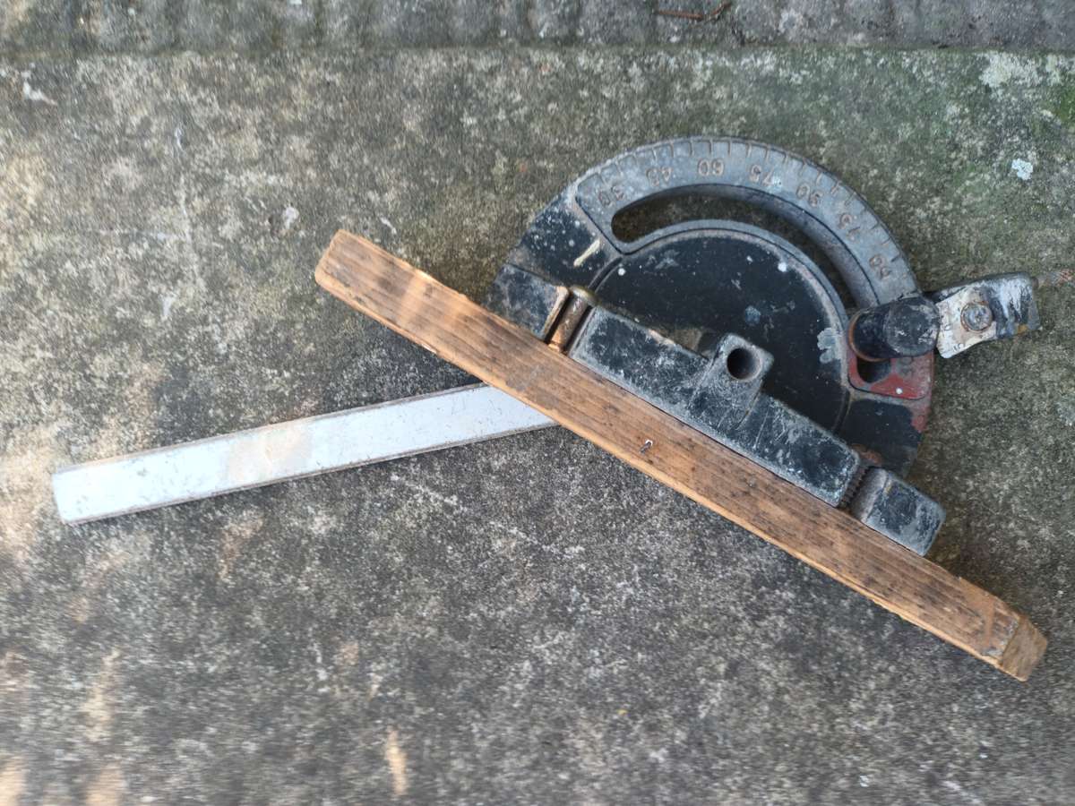 VINTAGE Table Saw Miter Gauge Square