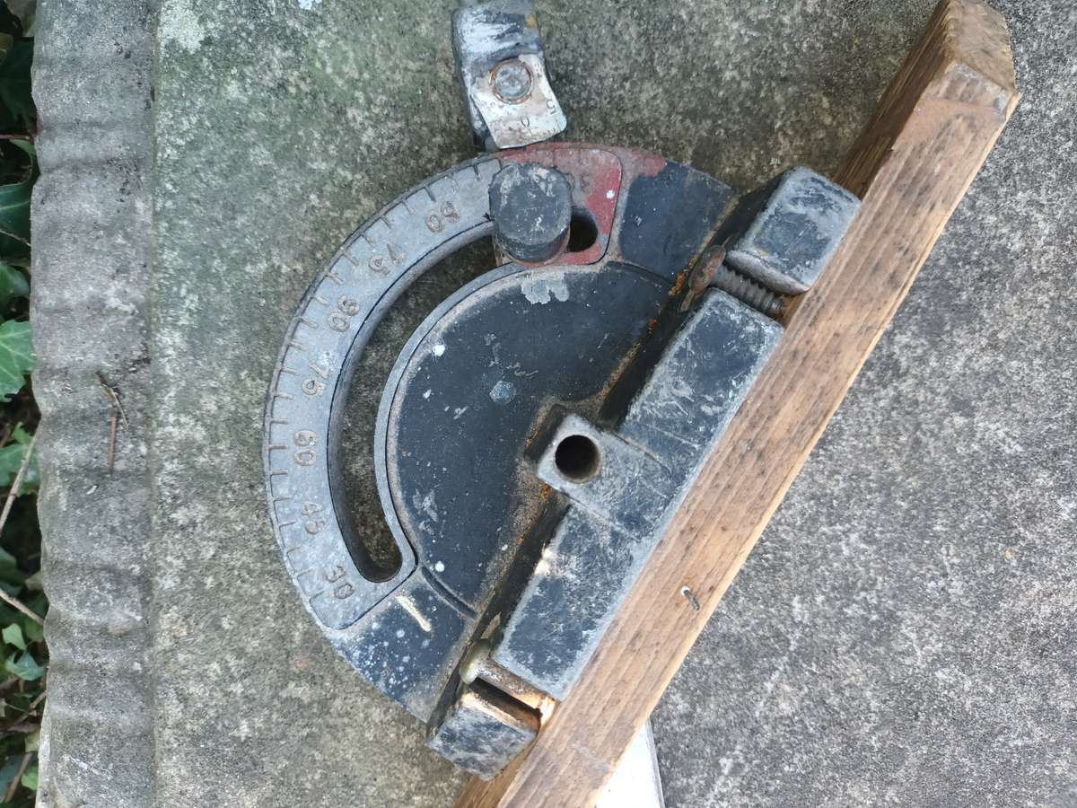 VINTAGE Table Saw Miter Gauge Square