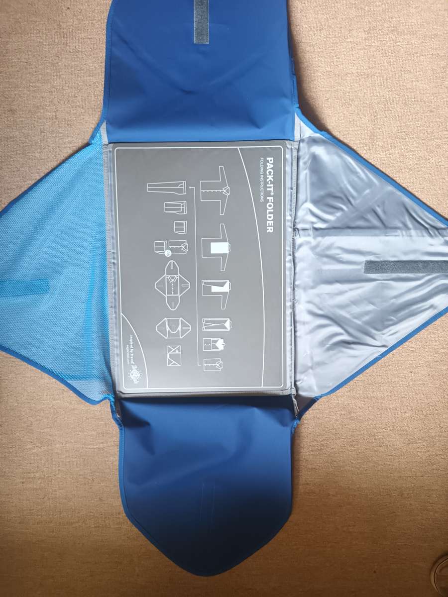 Eagle Creek Pack-It Garment Clothes Folder System Large 20" Original Blue