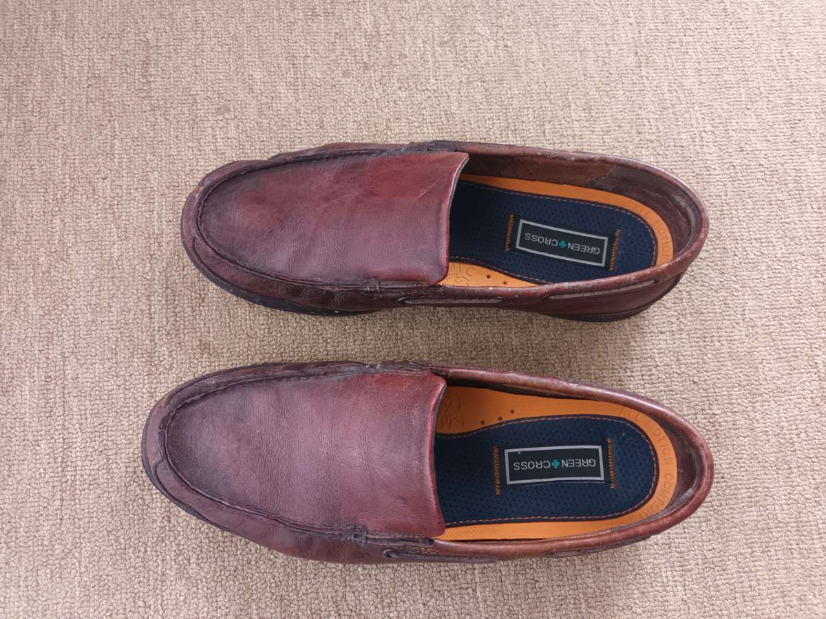 Green Cross Men's Genuine Leather Shoes