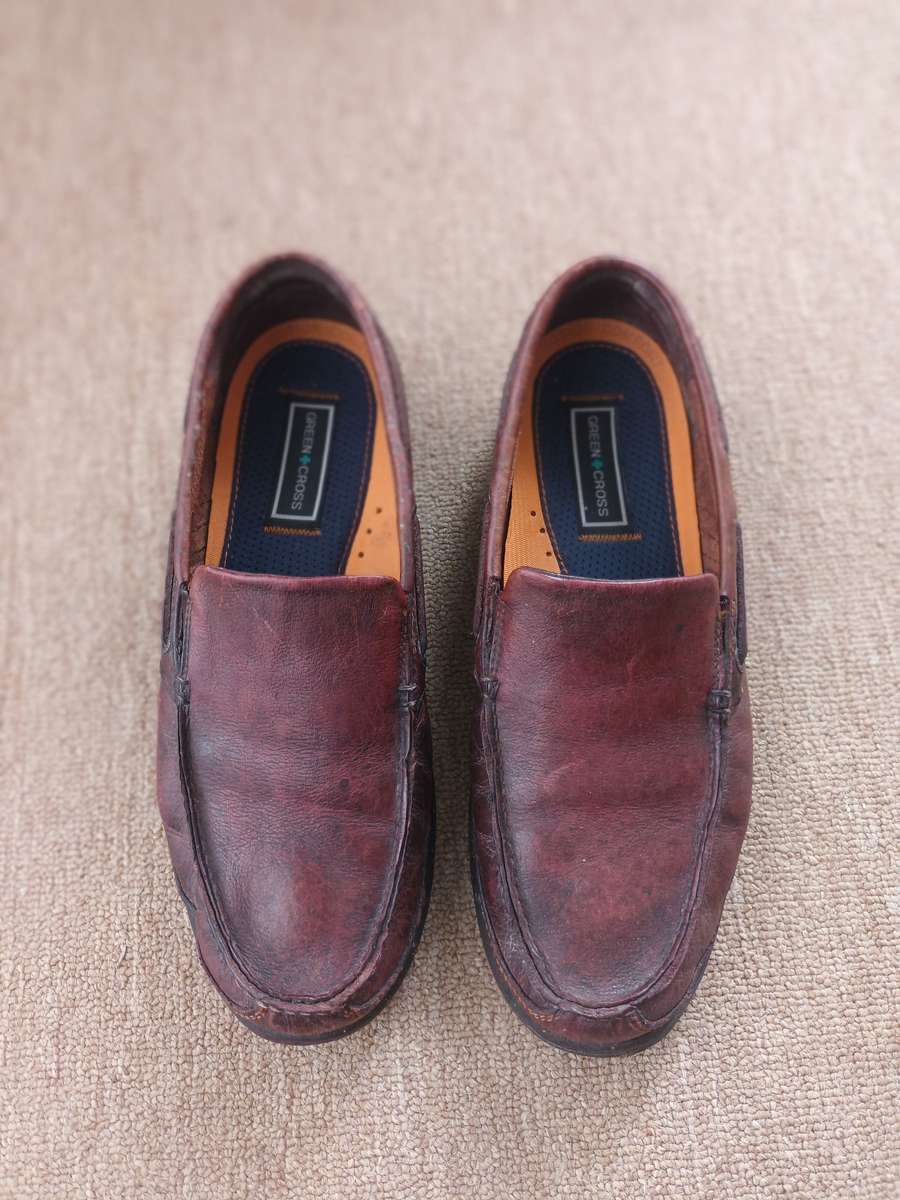 Green Cross Men's Genuine Leather Shoes