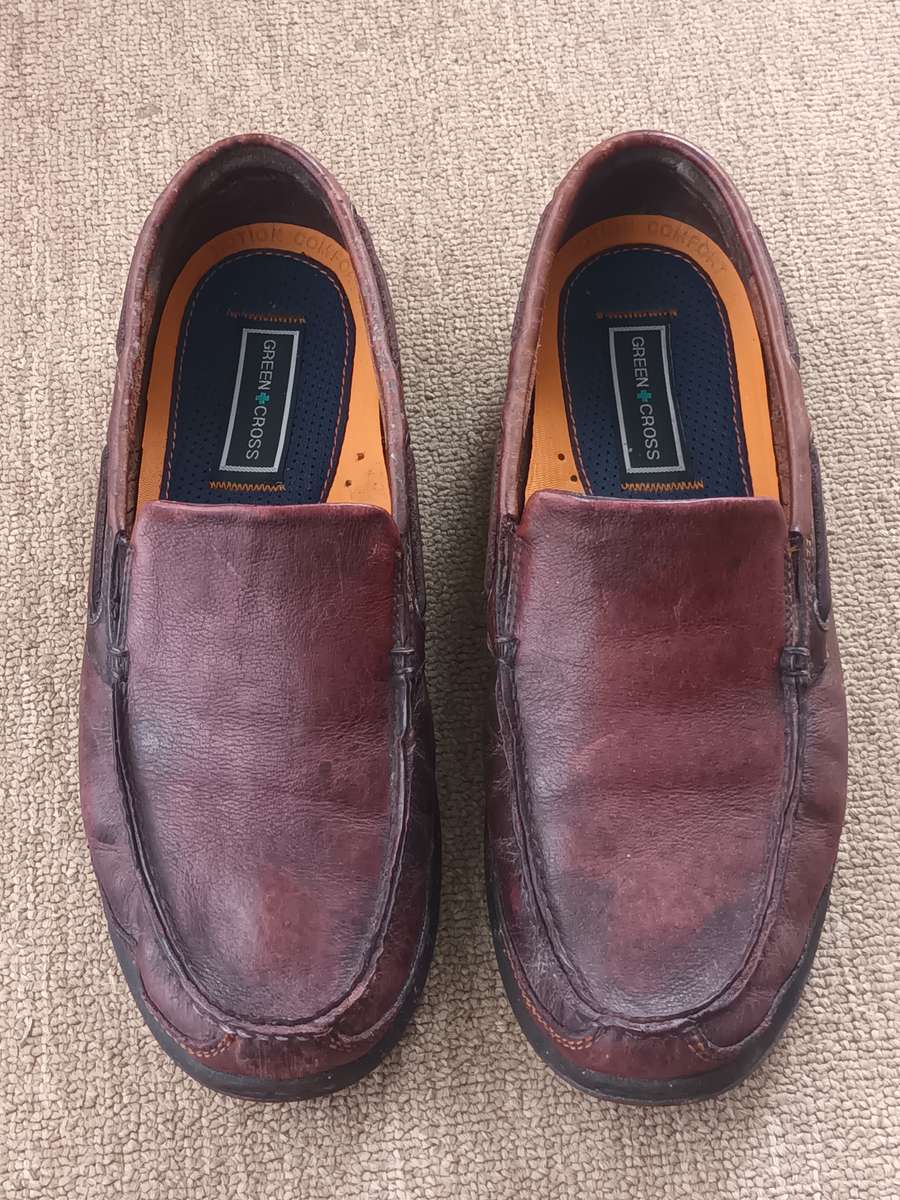 Green Cross Men's Genuine Leather Shoes