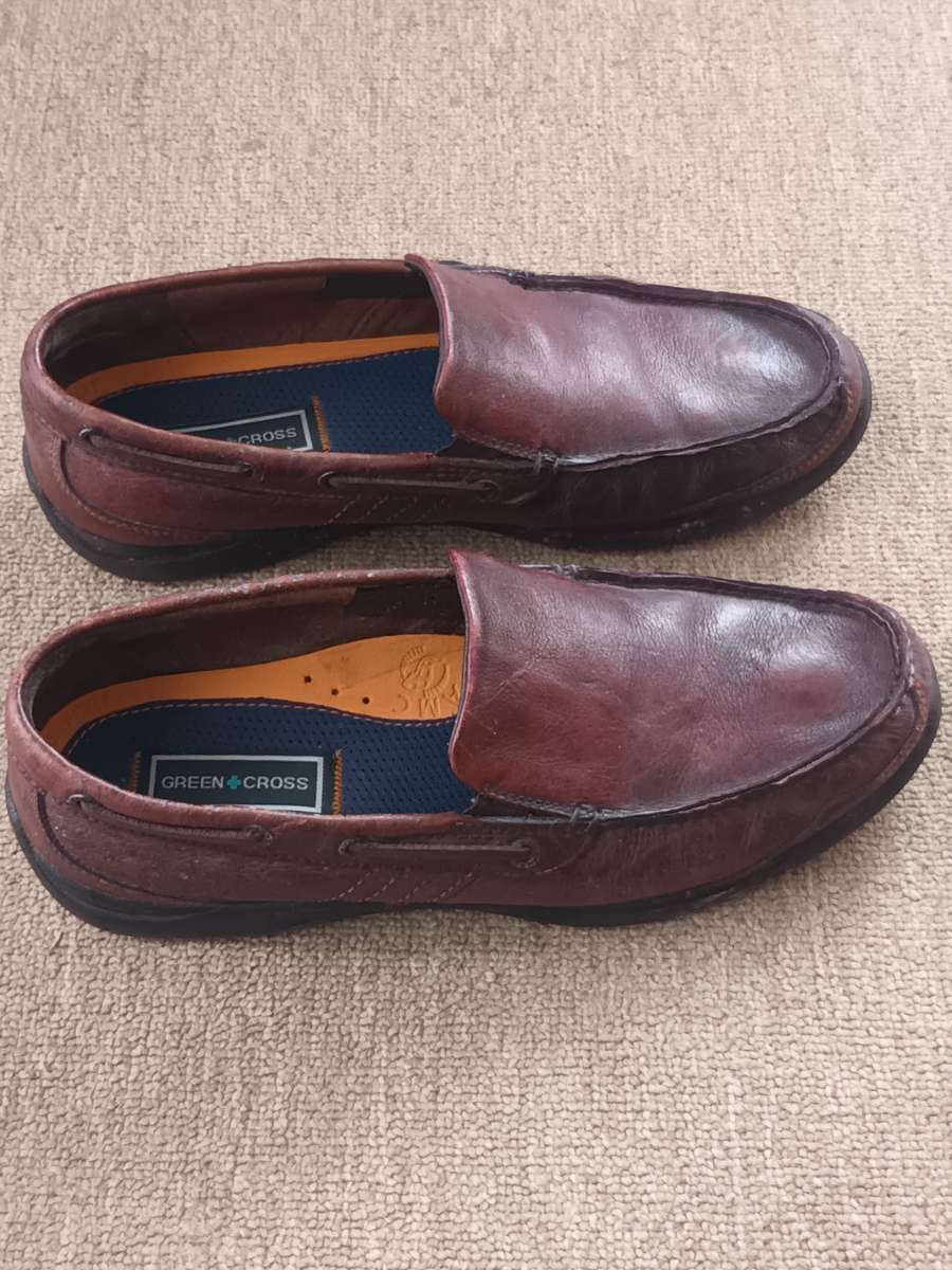 Green Cross Men's Genuine Leather Shoes