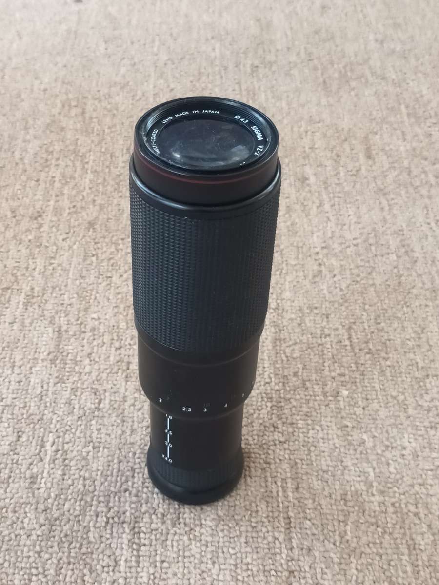 Sigma VZ-2 ZOOM CONVERTOR X1.8-X4. 43 MADE IN JAPAN