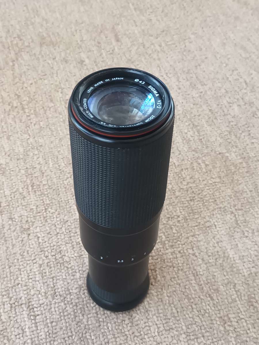 Sigma VZ-2 ZOOM CONVERTOR X1.8-X4. 43 MADE IN JAPAN