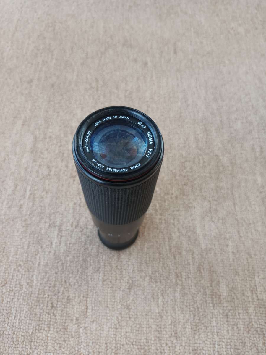 Sigma VZ-2 ZOOM CONVERTOR X1.8-X4. 43 MADE IN JAPAN