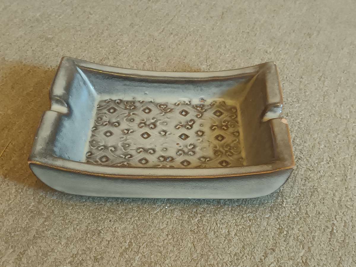 VINTAGE Ceramic Ashtray Made In Italy