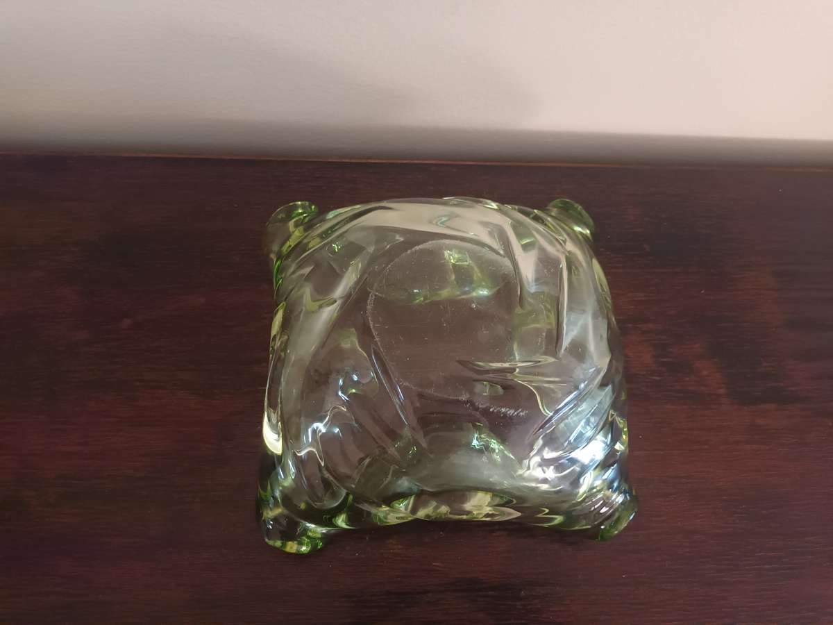 VINTAGE Murano Glass Bowl Hand Blown Ashtray