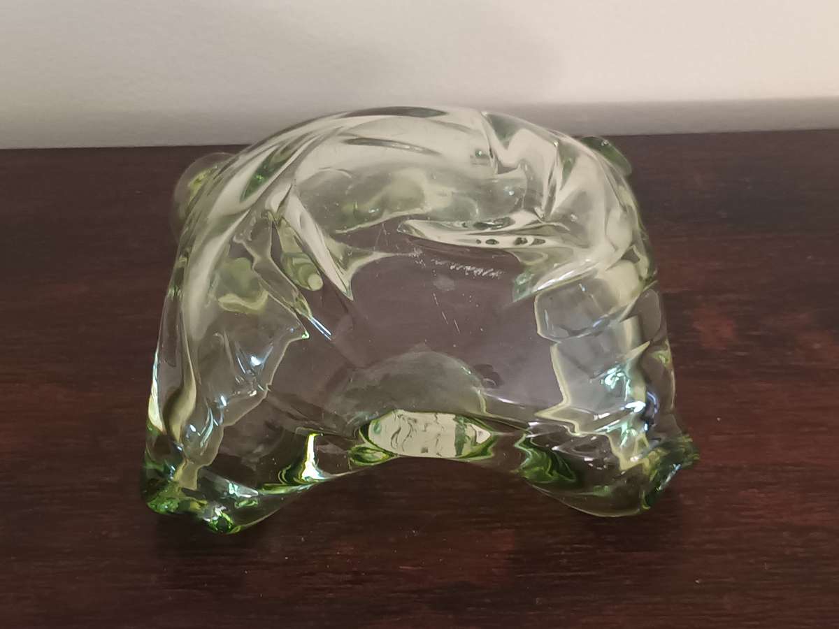 VINTAGE Murano Glass Bowl Hand Blown Ashtray