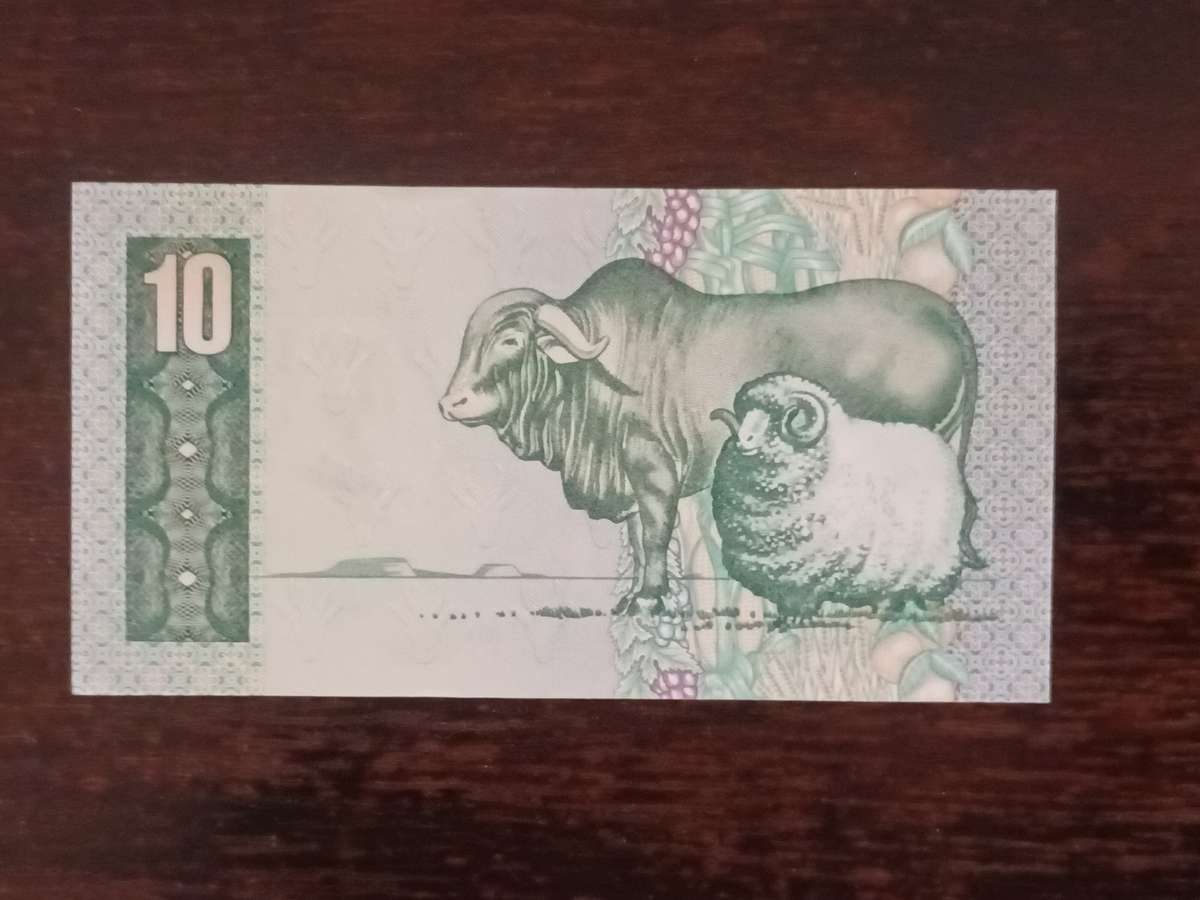 Old South African R10 Banknote Gerhard de Kock