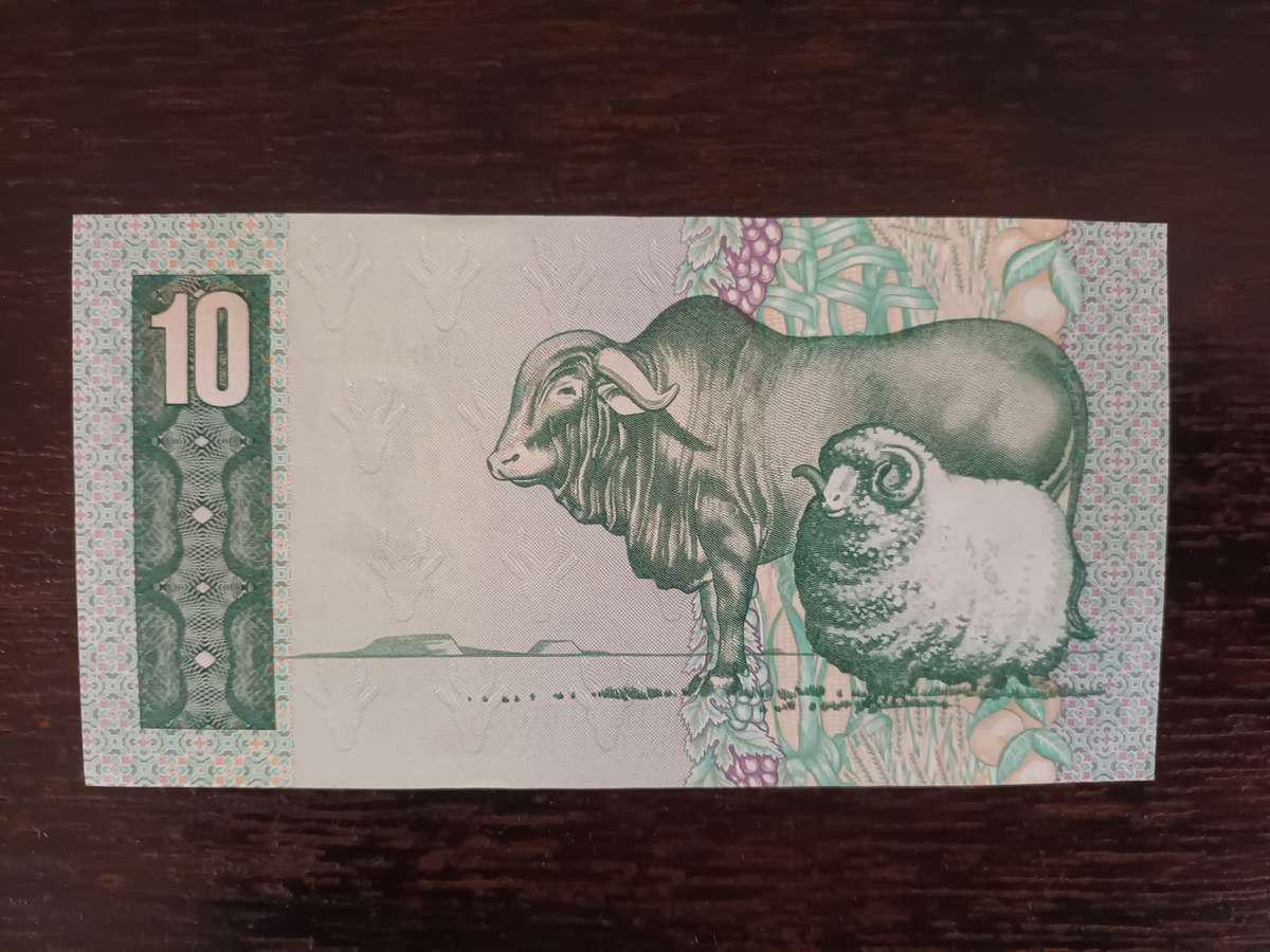 Old South African R10 Banknote Gerhard de Kock