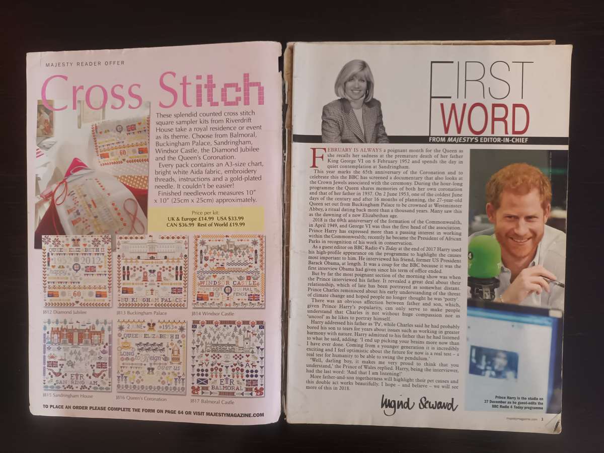 MAJESTY Magazine Oueen Of Scots HMs Summer Sojourn Hanover Handover August 2014