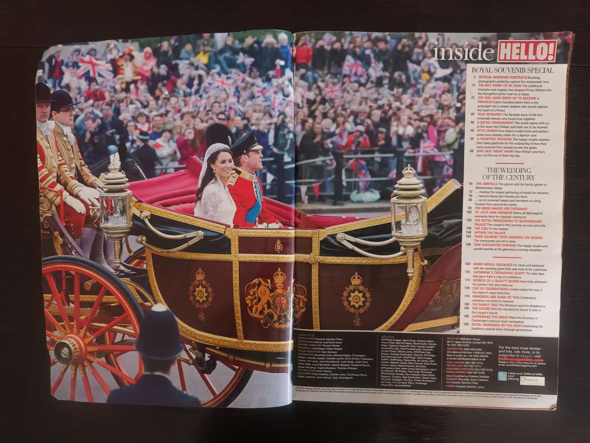 HELLO! Magazine - Prince William And Kate Middleton COLLECTOR'S Edition
