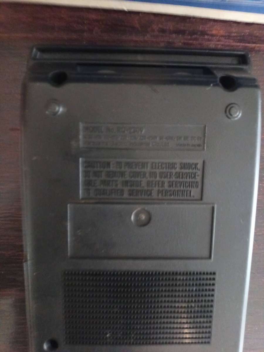 VINTAGE Panasonic RQ-2309 Portable Cassette Tape Player Recorder