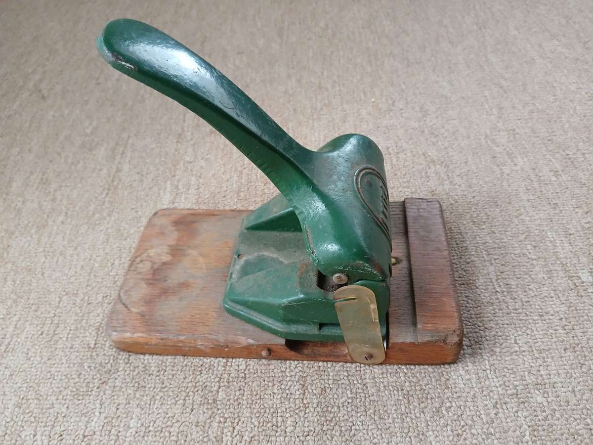 VINTAGE Leitz Office Punch 1940's