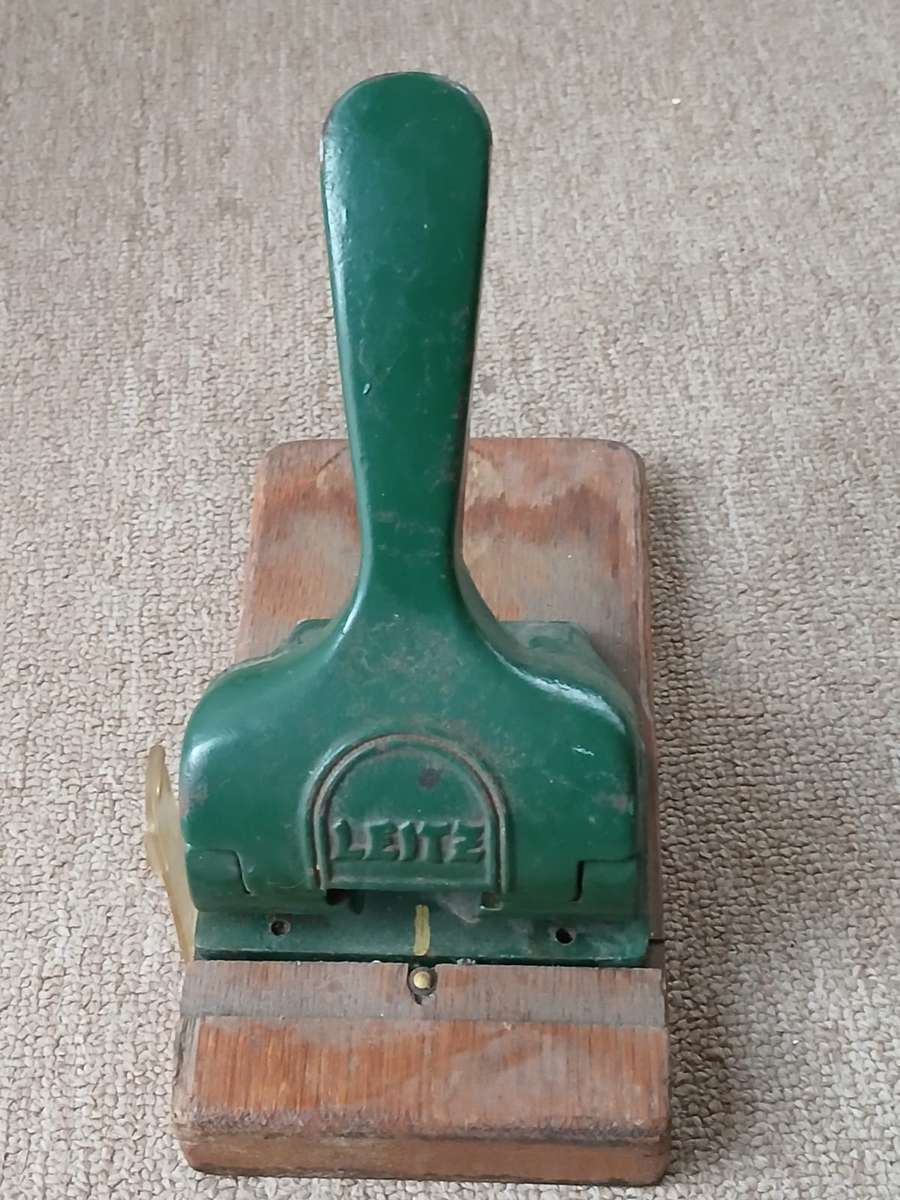 VINTAGE Leitz Office Punch 1940's