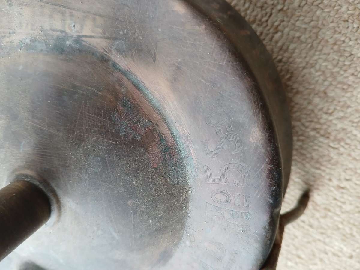 RARE VINTAGE RADIUS PRIMUS NO. 5.S:or. BRASS KEROSENE CAMP STOVE, SWEDEN