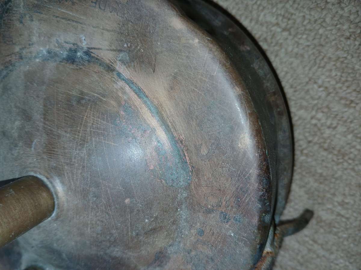 RARE VINTAGE RADIUS PRIMUS NO. 5.S:or. BRASS KEROSENE CAMP STOVE, SWEDEN