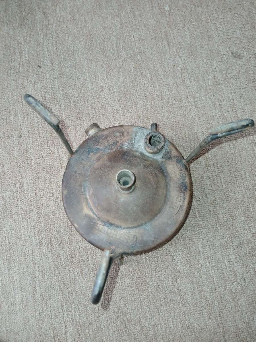 RARE VINTAGE RADIUS PRIMUS NO. 5.S:or. BRASS KEROSENE CAMP STOVE, SWEDEN