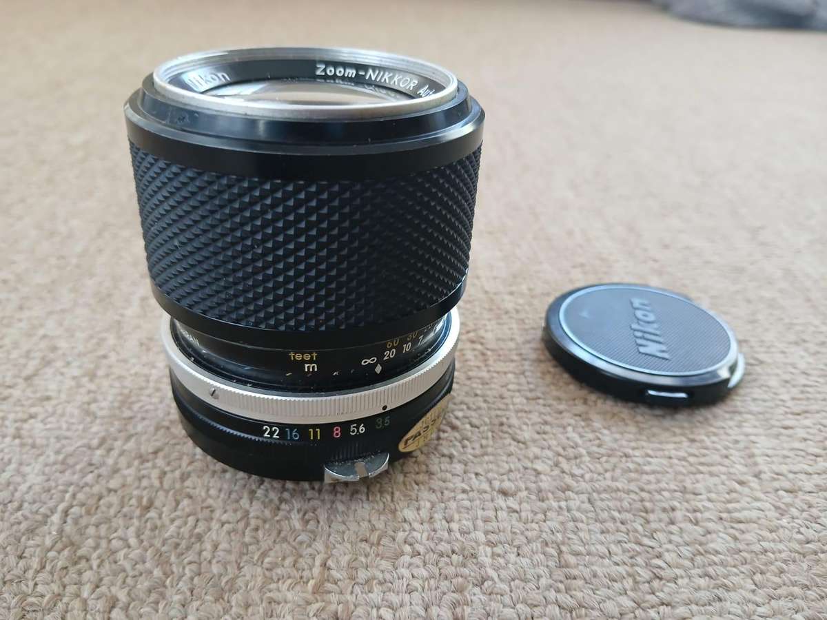 Nikon Nikkor 43-86mm f3.5 zoom lens, Nikon AI mount