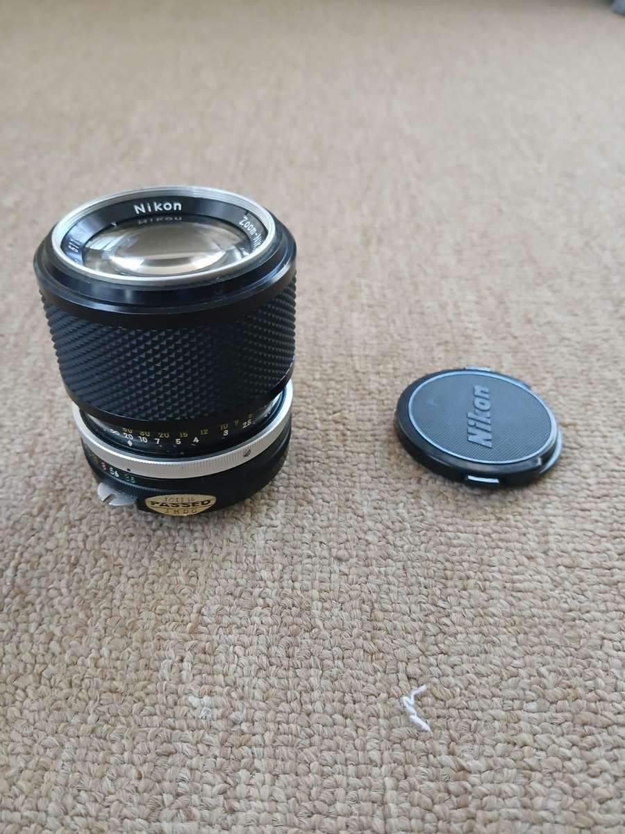 Nikon Nikkor 43-86mm f3.5 zoom lens, Nikon AI mount