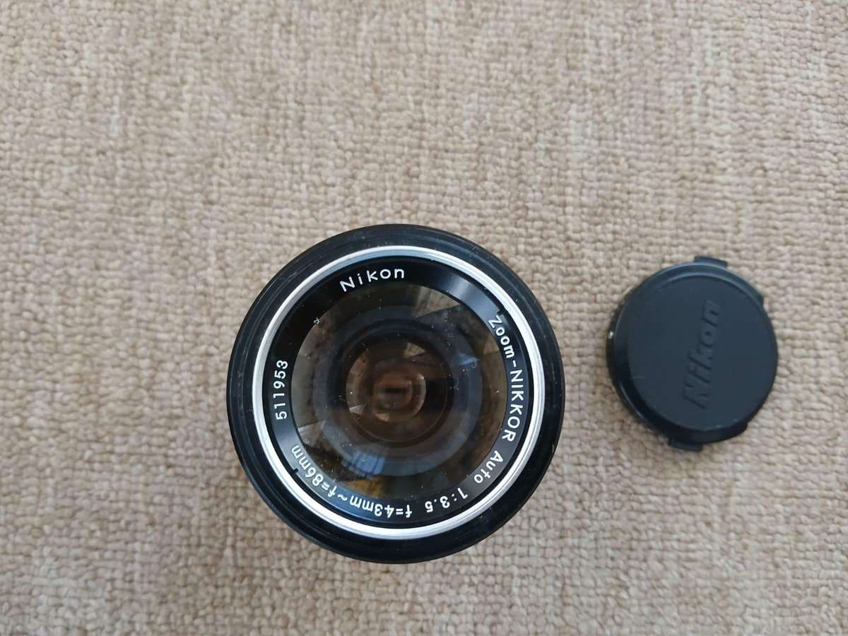 Nikon Nikkor 43-86mm f3.5 zoom lens, Nikon AI mount
