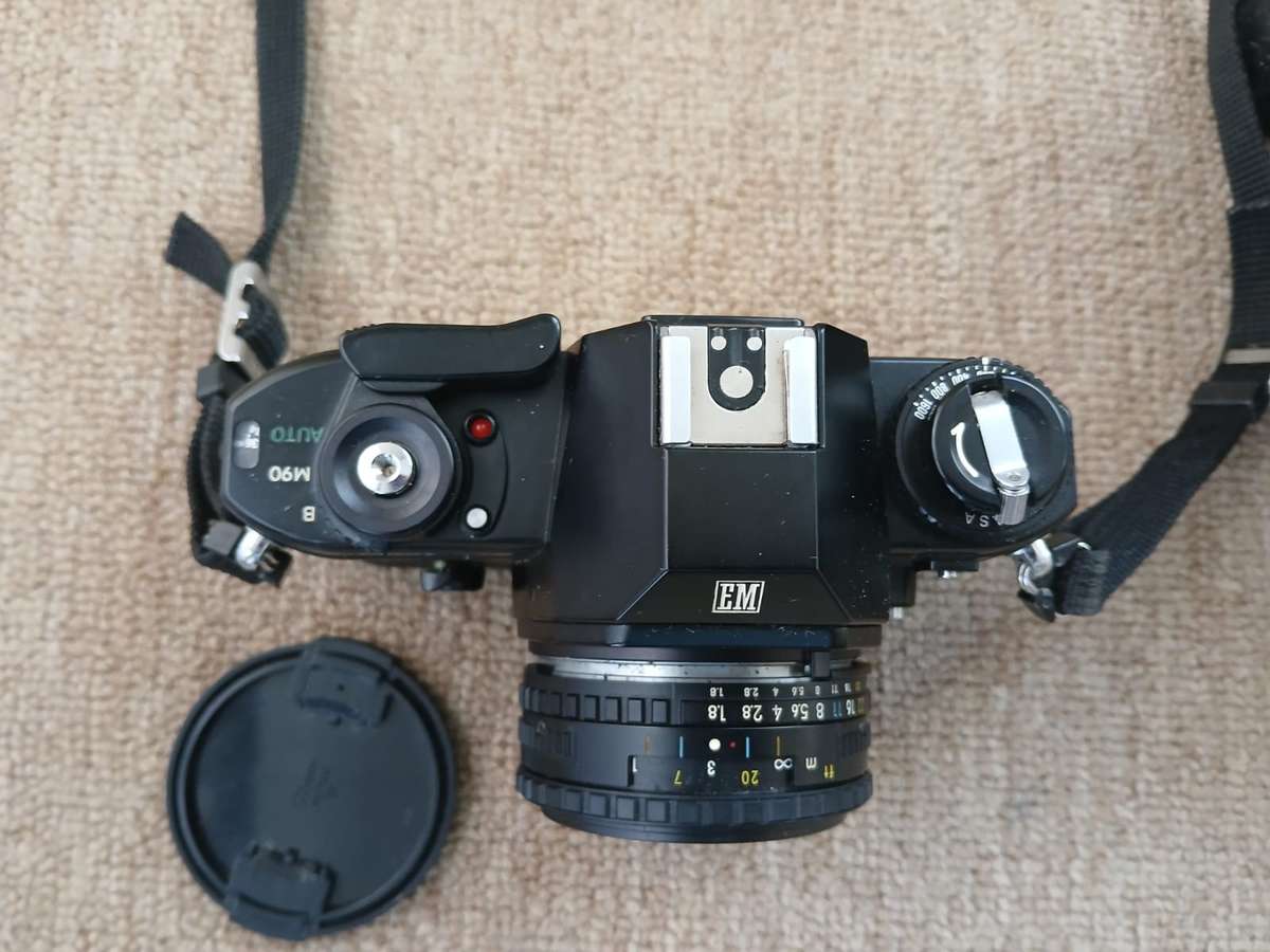 Nikon EM SLR 35mm Film Camera With 50mm Zoom Lens