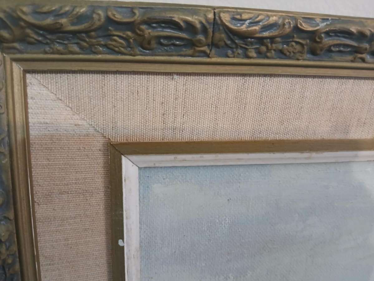 Beautiful Oil Painting Signed Stasia