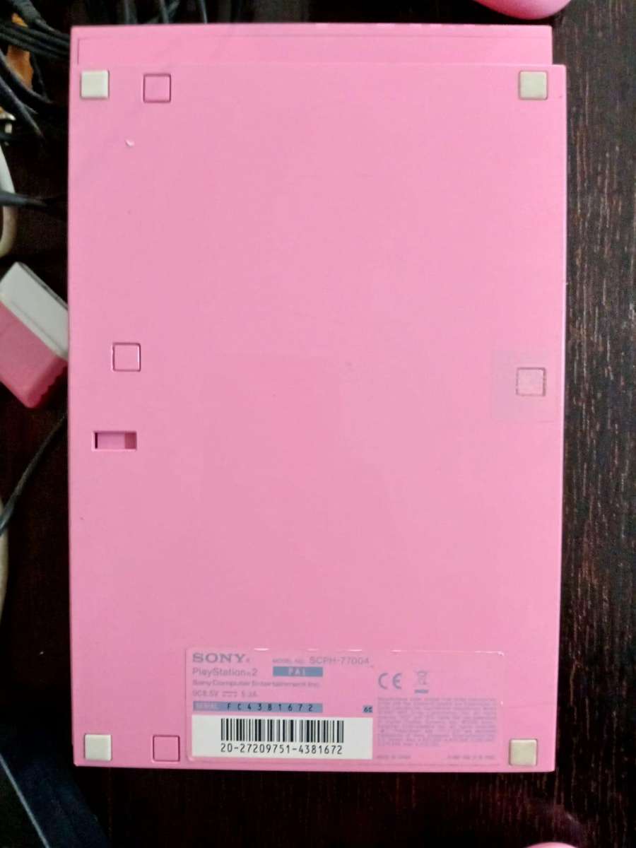 Sony Playstation 2 Slim Pink Console Limited Edition