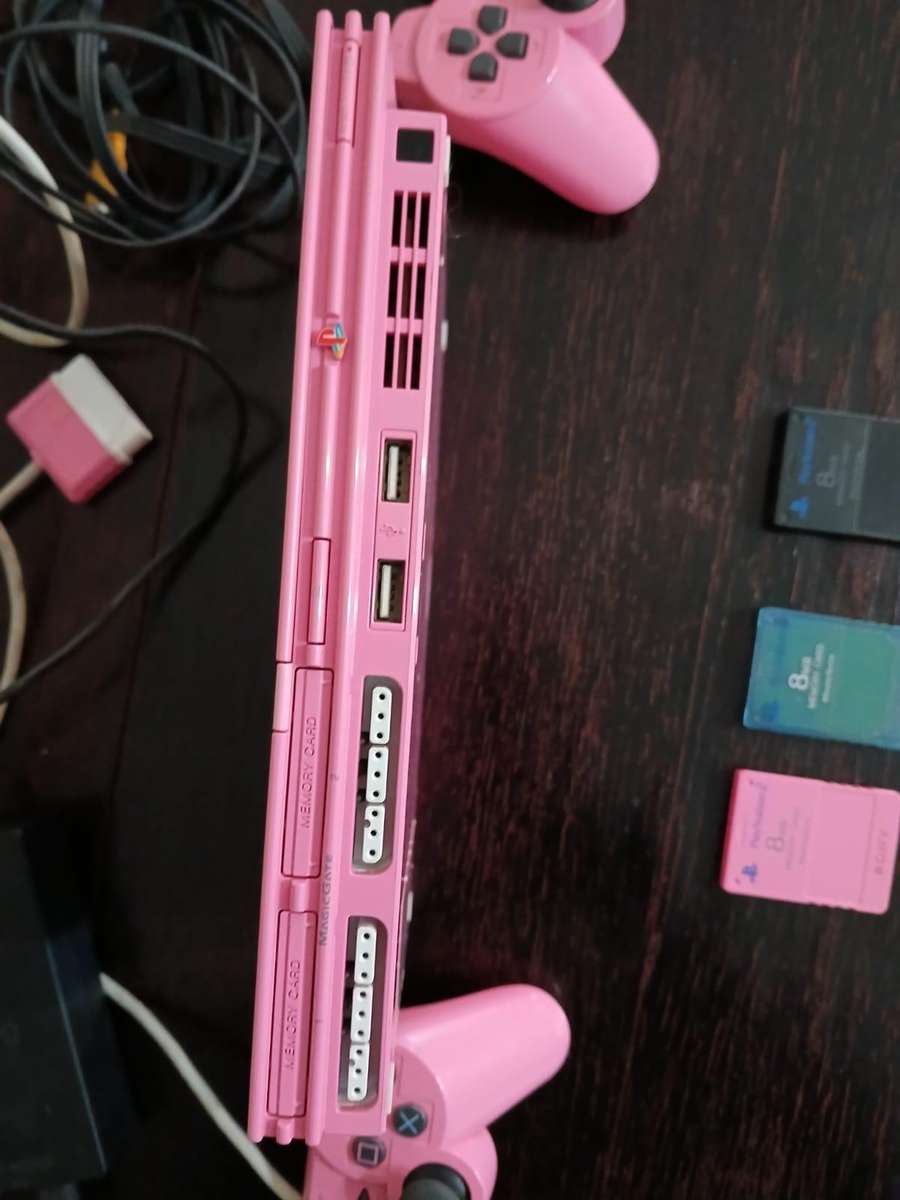 Sony Playstation 2 Slim Pink Console Limited Edition