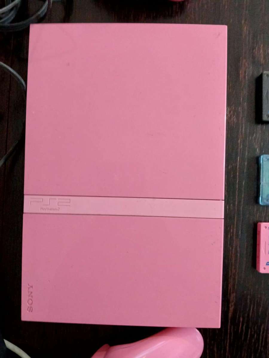 Sony Playstation 2 Slim Pink Console Limited Edition