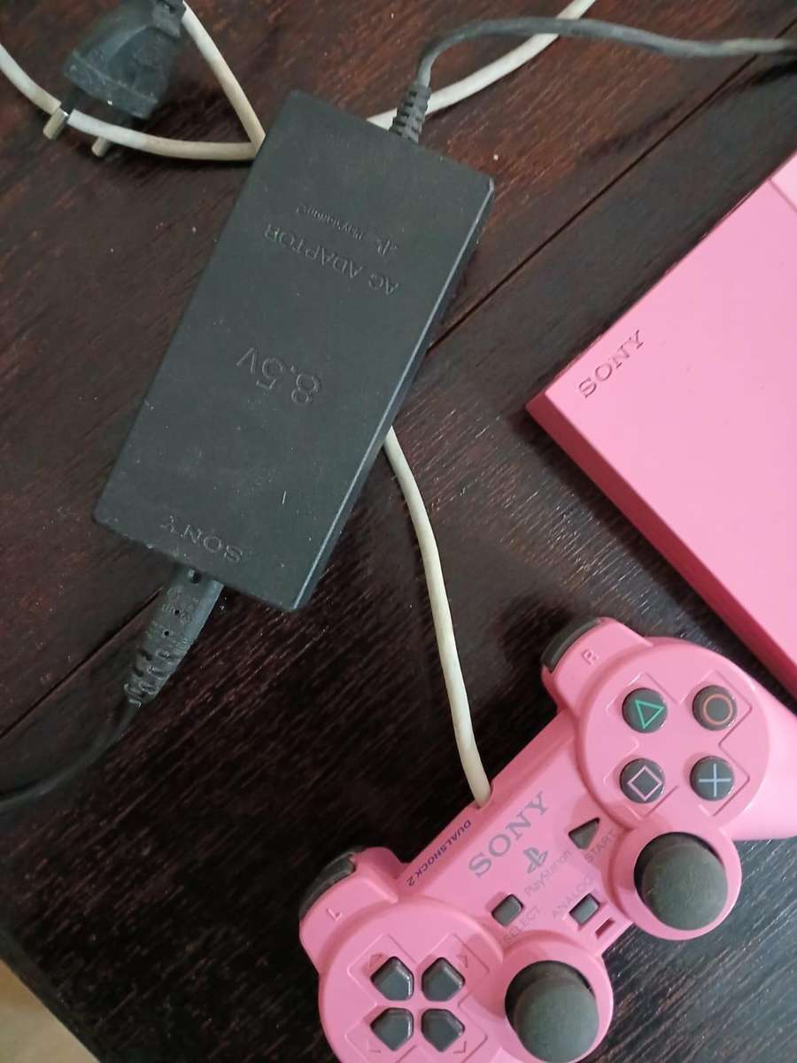Sony Playstation 2 Slim Pink Console Limited Edition