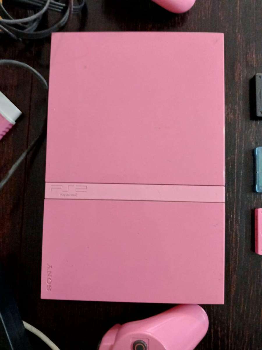 Sony Playstation 2 Slim Pink Console Limited Edition
