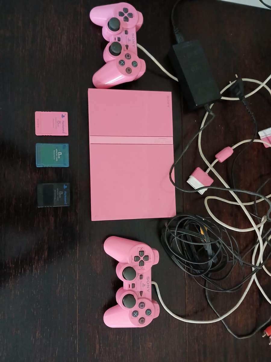 Sony Playstation 2 Slim Pink Console Limited Edition