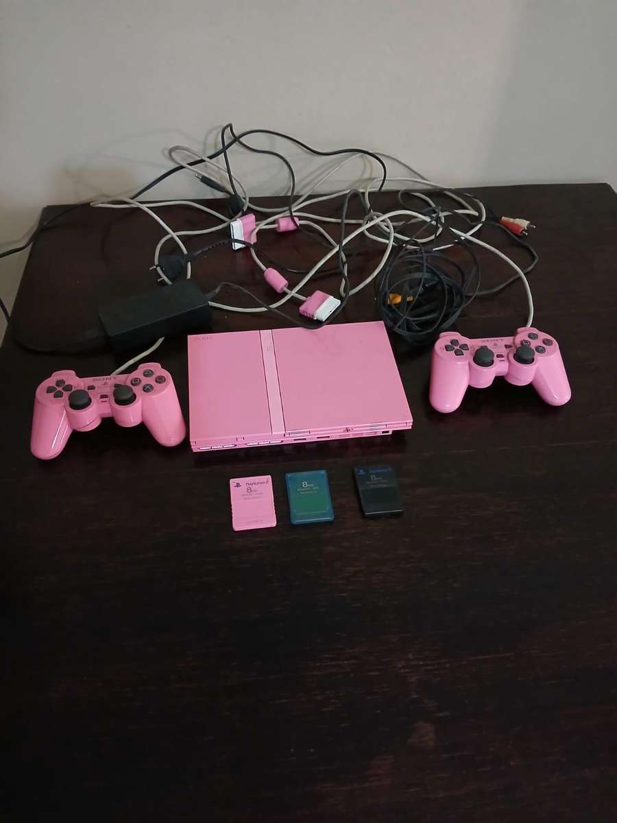 Sony Playstation 2 Slim Pink Console Limited Edition
