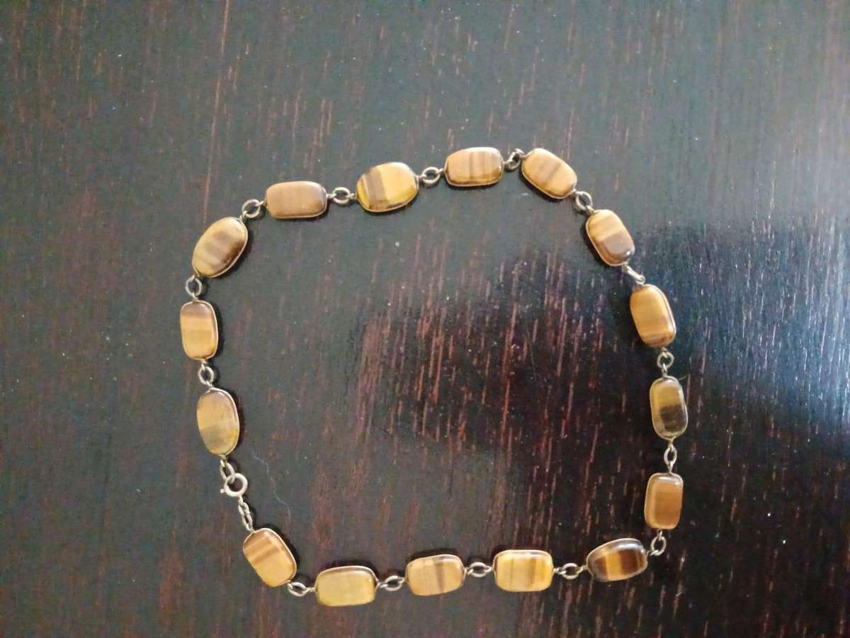 VINTAGE Tiger's Eye Necklace