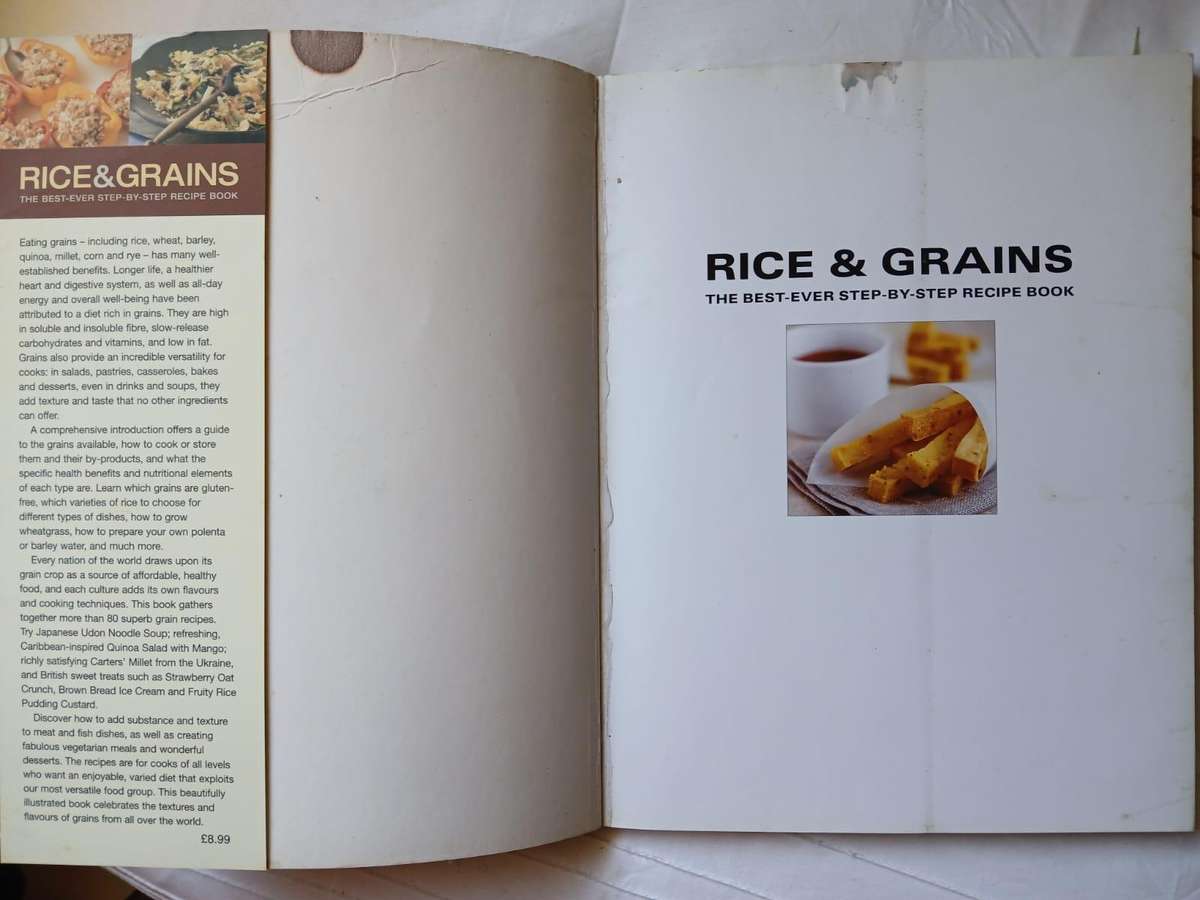 Rice and Grains: The Best-ever Step-by-step Recipe Book, Edited By Rosie Gordon