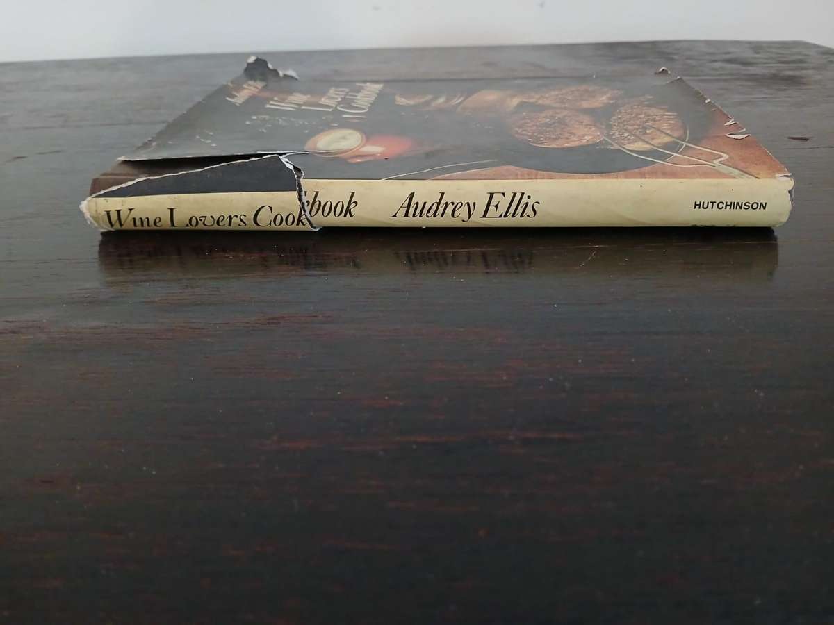Wine Lovers Cookbook, Audrey Ellis Published by Hutchinson (London), 1975 First Edition