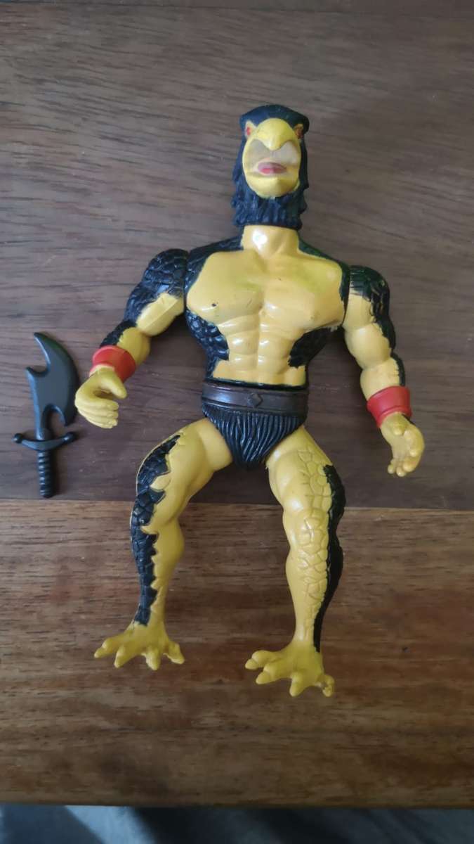 RARE Craven, Remco Warrior Beasts, MOTU KO action figure