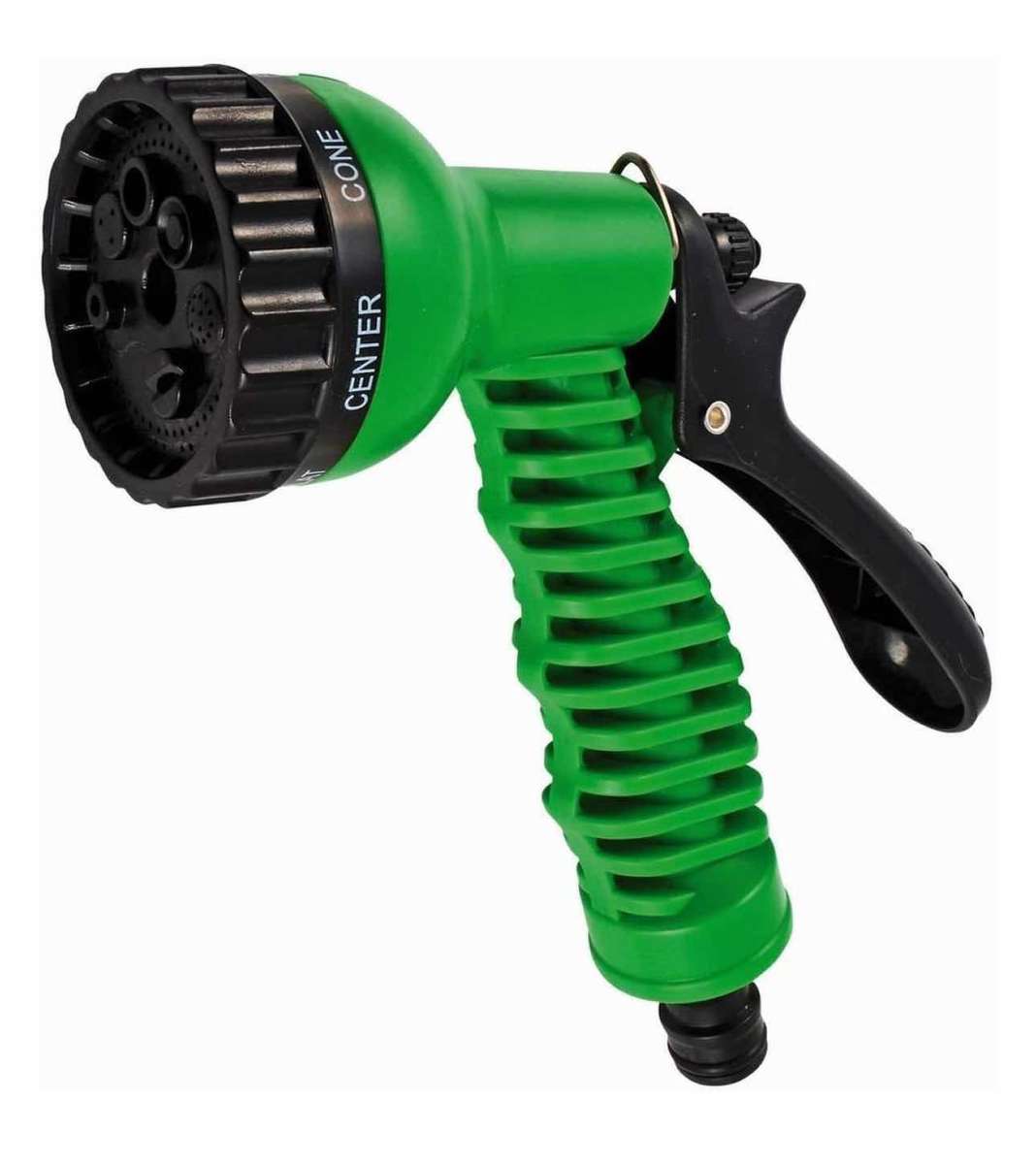 15M Retractable Garden Watering Turntable Flat Hose Pipe