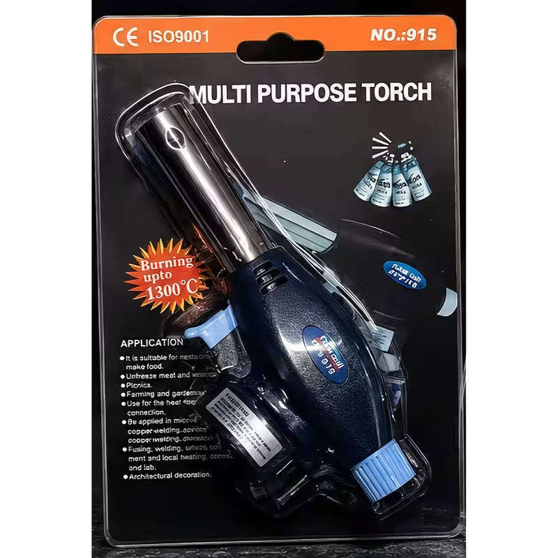 Portable Card-Type Blowtorch, Small Welding Torch, Durable ABS Body, Ergonomic Handle,