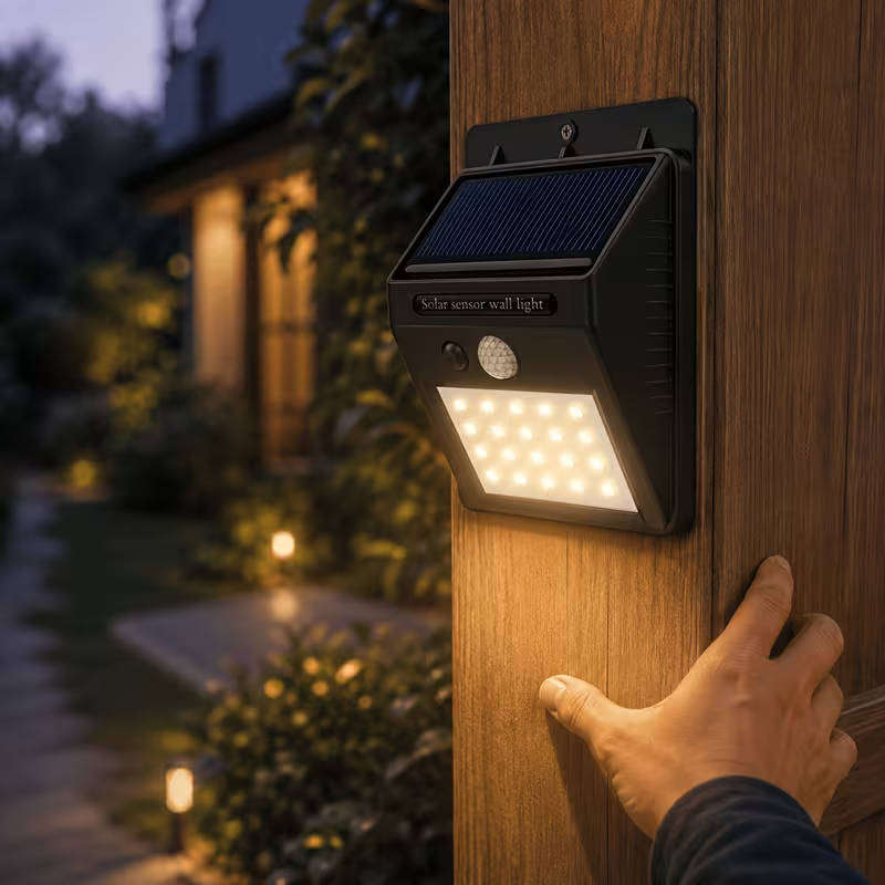 Outdoor Solar Lights, Solar Security Lights