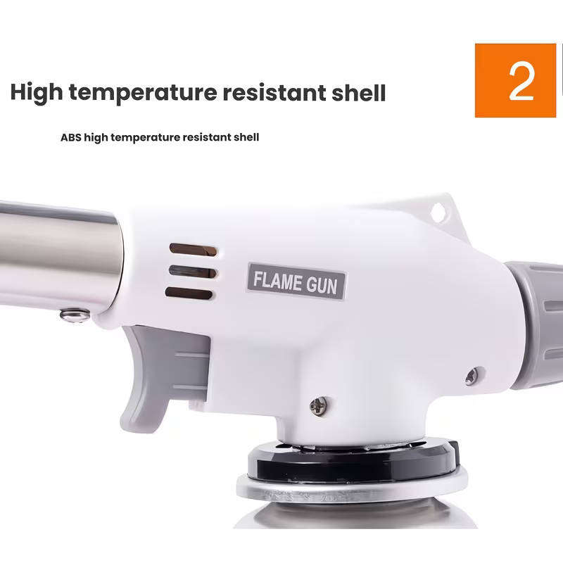 Portable Card-Type Blowtorch, Small Welding Torch, Durable ABS Body, Ergonomic Handle,