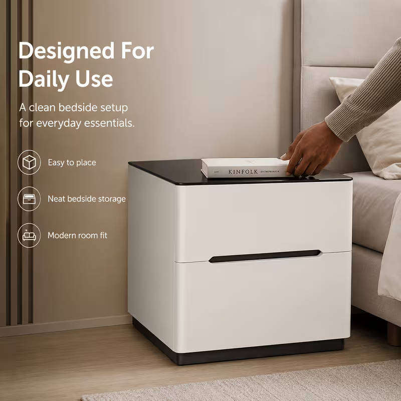 Modern Two-drawer Nightstand